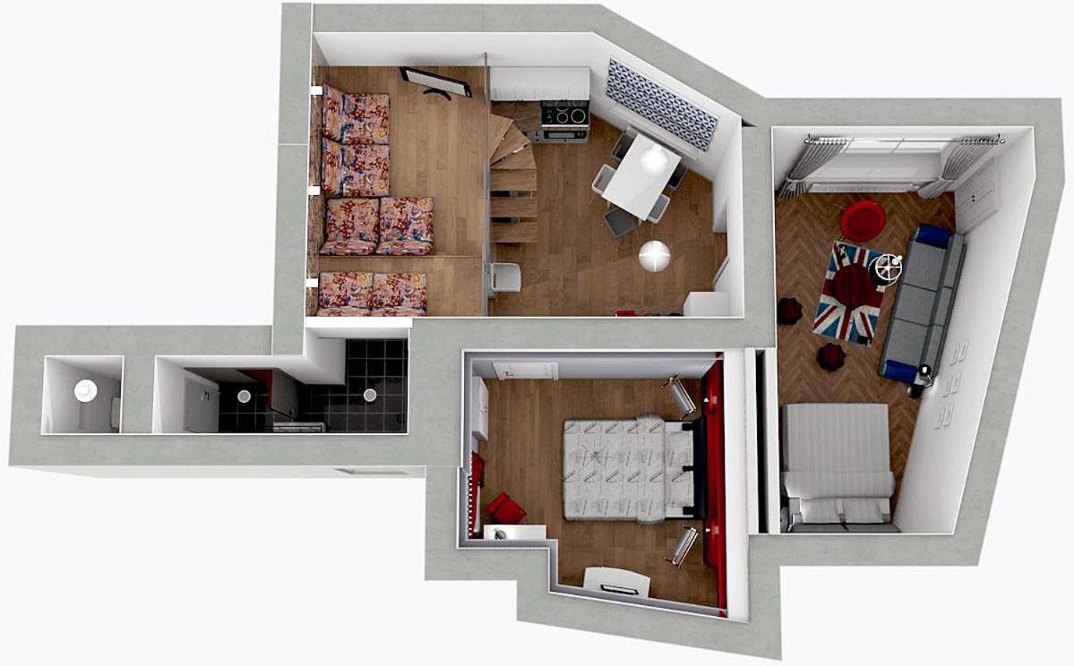 Design Apartment Havelska Praag Buitenkant foto